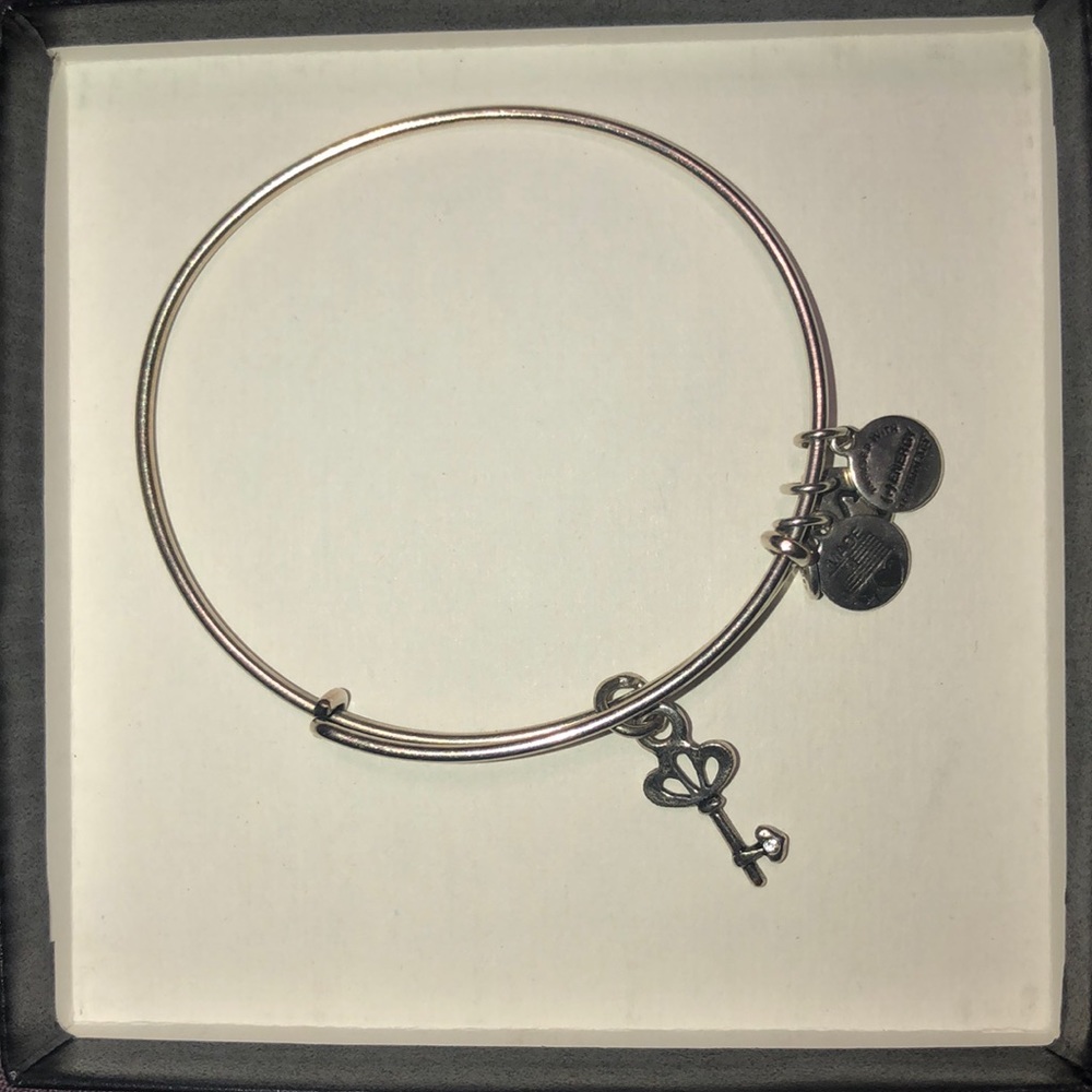Alex and Ani  key bracelet